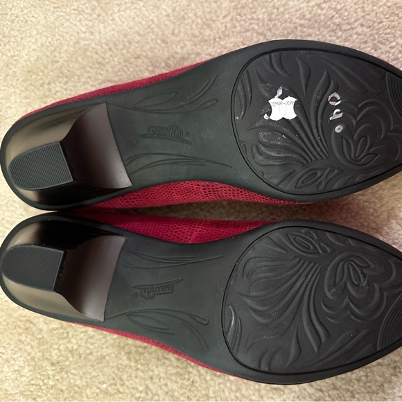 Sparkly Suede Slip On Dressy Ballet Pumps - 10 M - Picture 6 of 6